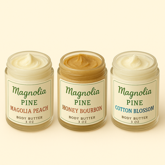 Body Butter Trio - 3 oz jars