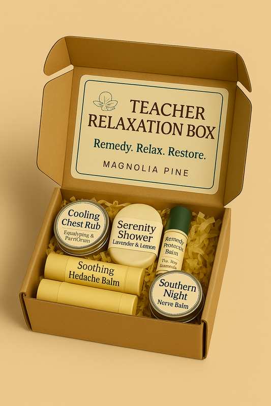 Teacher Relaxation Box – (Single) Remedy. Relax. Restore.
